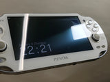 PS Vita PCH-1000 CRYSTAL WHITE Console Japan - Tested Working GE1854