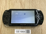 PSP-1000 BLACK Console Japan - With Defects GE1868