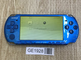 PSP-3000 VIBRANT BLUE Console Japan - With Defects GE1928