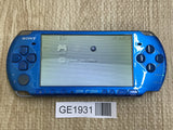 PSP-3000 VIBRANT BLUE Console Japan - With Defects GE1931