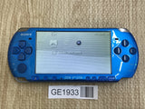PSP-3000 VIBRANT BLUE Console Japan - With Defects GE1933