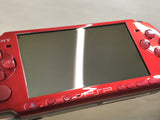 PSP-3000 RADIANT RED Console Japan - With Defects GE1939