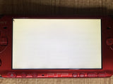 PSP-3000 RADIANT RED Console Japan - With Defects GE1939