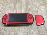 PSP-3000 RADIANT RED Console Japan - With Defects GE1939