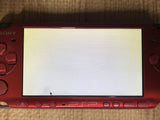 PSP-3000 RADIANT RED Console Japan - With Defects GE1940