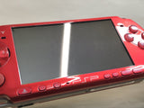 PSP-3000 RADIANT RED Console Japan - With Defects GE1941