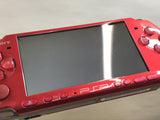 PSP-3000 RADIANT RED Console Japan - With Defects GE1941