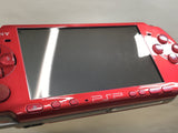 PSP-3000 RADIANT RED Console Japan - With Defects GE1941