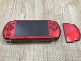 PSP-3000 RADIANT RED Console Japan - With Defects GE1942