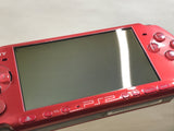 PSP-3000 RADIANT RED Console Japan - With Defects GE1943