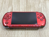 PSP-3000 RADIANT RED Console Japan - With Defects GE1944