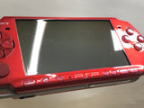 PSP-3000 RADIANT RED Console Japan - With Defects GE1944