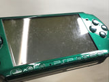 PSP-3000 SPIRITED GREEN Console Japan - With Defects GE1945