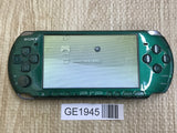 PSP-3000 SPIRITED GREEN Console Japan - With Defects GE1945