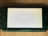 PSP-3000 SPIRITED GREEN Console Japan - With Defects GE1946