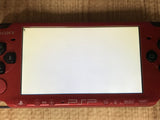 PSP-3000 RED & BLACK Console Japan - With Defects GE1948