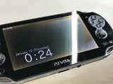 PS Vita PCH-1000 CRYSTAL BLACK Console Japan - With Defects GE1952