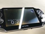 PS Vita PCH-1000 CRYSTAL BLACK Console Japan - With Defects GE1953