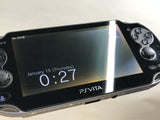 PS Vita PCH-1000 CRYSTAL BLACK Console Japan - With Defects GE1953
