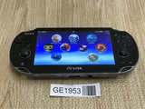 PS Vita PCH-1000 CRYSTAL BLACK Console Japan - With Defects GE1953