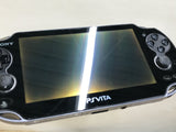 PS Vita PCH-1000 CRYSTAL BLACK Console Japan - With Defects GE1953