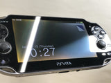 PS Vita PCH-1000 CRYSTAL BLACK Console Japan - With Defects GE1953