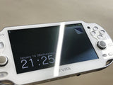 PS Vita PCH-1000 CRYSTAL WHITE Console Japan - Tested Working GE1954
