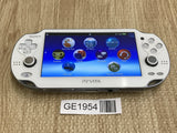 PS Vita PCH-1000 CRYSTAL WHITE Console Japan - Tested Working GE1954