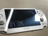 PS Vita PCH-1000 CRYSTAL WHITE Console Japan - Tested Working GE1954