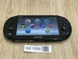 PS Vita PCH-2000 BLACK Console Japan - Tested Working GE1956