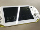 PS Vita PCH-2000 LIME GREEN & WHITE Console Japan - With Defects GE1961