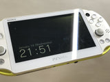PS Vita PCH-2000 LIME GREEN & WHITE Console Japan - With Defects GE1961