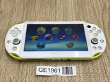 PS Vita PCH-2000 LIME GREEN & WHITE Console Japan - With Defects GE1961
