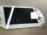 PS Vita PCH-2000 LIME GREEN & WHITE Console Japan - With Defects GE1961