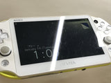 PS Vita PCH-2000 LIME GREEN & WHITE Console Japan - With Defects GE1962