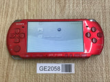PSP-3000 RADIANT RED Console Japan - With Defects GE2058 - Photo 1