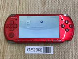 PSP-3000 RADIANT RED Console Japan - With Defects GE2060 - Photo 1
