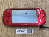 PSP-3000 RADIANT RED Console Japan - With Defects GE2061 - Photo 1