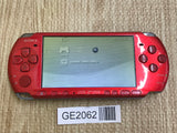 PSP-3000 RADIANT RED Console Japan - With Defects GE2062 - Photo 1