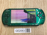 PSP-3000 SPIRITED GREEN Console Japan - With Defects GE2063 - Photo 1
