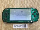 PSP-3000 SPIRITED GREEN Console Japan - With Defects GE2066 - Photo 1
