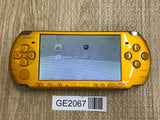 PSP-3000 BRIGHT YELLOW Console Japan - With Defects GE2067 - Photo 1