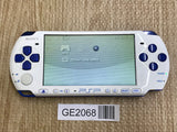 PSP-3000 WHITE & BLUE Console Japan - With Defects GE2068 - Photo 1