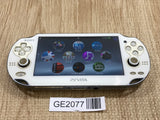 PS Vita PCH-1000 CRYSTAL WHITE Console Japan - With Defects GE2077 - Photo 1