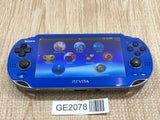 PS Vita PCH-1000 SAPPHIRE BLUE Console Japan - With Defects GE2078 - Photo 1
