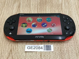 PS Vita PCH-2000 RED AND BLACK Console Japan - With Defects GE2084 - Photo 1