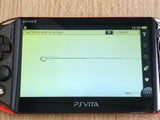 PS Vita PCH-2000 RED AND BLACK Console Japan - With Defects GE2084 - Photo 2