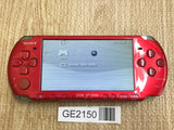 PSP-3000 RADIANT RED Console Japan - With Defects GE2150 - Photo 1
