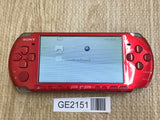 PSP-3000 RADIANT RED Console Japan - With Defects GE2151 - Photo 1