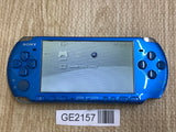 PSP-3000 VIBRANT BLUE Console Japan - With Defects GE2157 - Photo 1